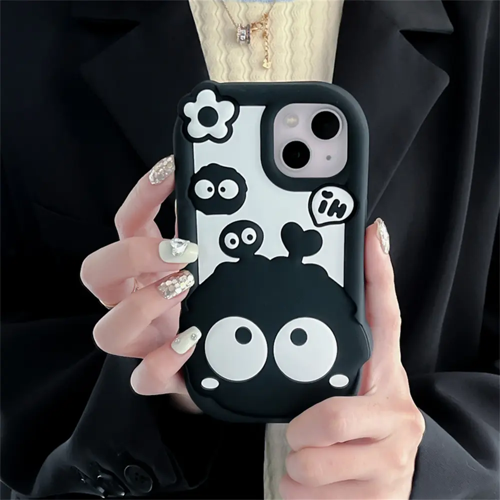Ốp Điện Thoại Silicon Mềm Hoạt Hình Little 3D Fairydust, Ốp Lưng, Dành Cho iPhone 11, 12 Pro, 13, 14 Pro, 15, 16 Pro Max, Ốp Chống Rơi