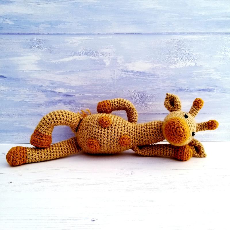 Aimee the Giraffe Crochet Kit - Amigurumi Toy DIY Crochet Kit 7