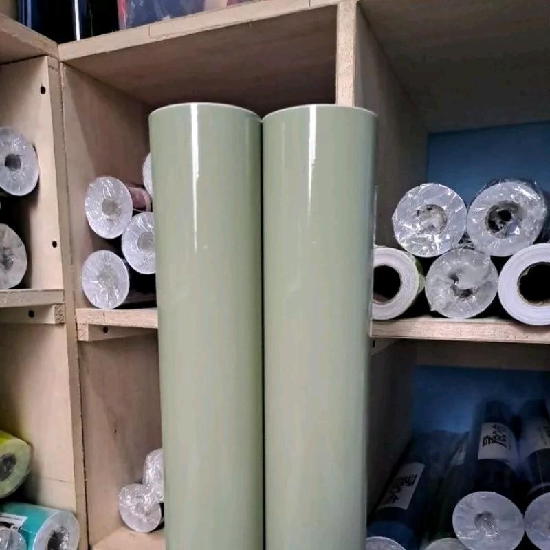 SKOTLET MOTOR STIKER HIJAU MACHA/STICKER HIJAU PASTEL/SCOTLET MOTOR HIJAU MATCHA GLOSSY 5