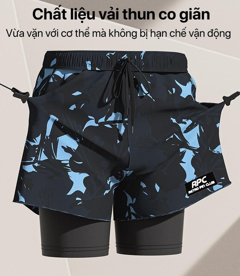 Product Introduction of Quần Bơi 2 Lớp Dáng Suông, Chống Lộ  YUKE - YK15/ Nhập Khẩu Chính Hãng, Đã Kiểm Tra Chất Lượng 14