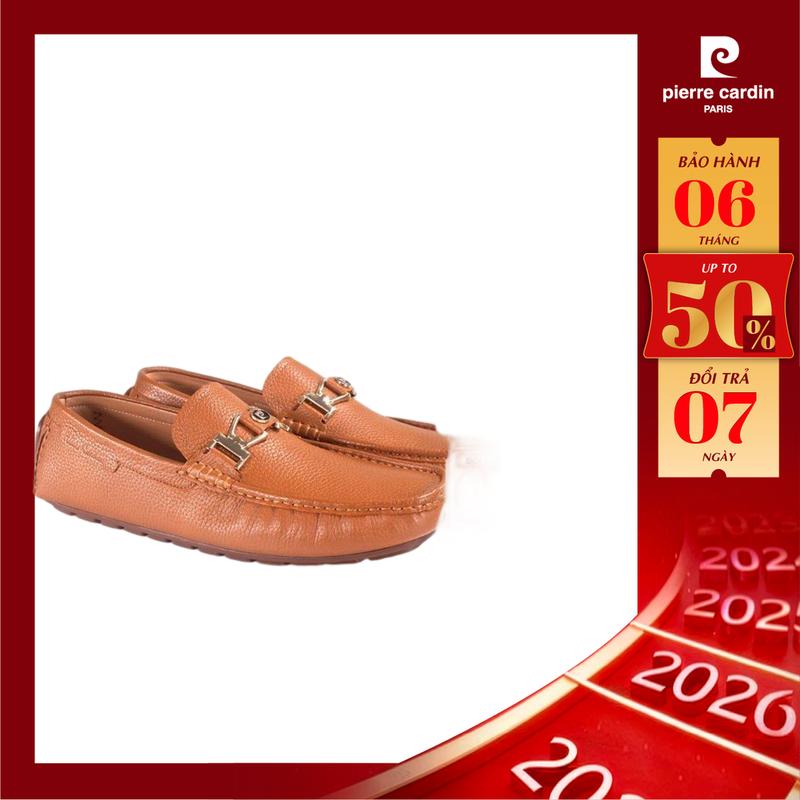  Giày lười nam Pierre Cardin chất liệu da bò cao cấp thoải mái phong cách hiện đại - PCMFWLH 524 