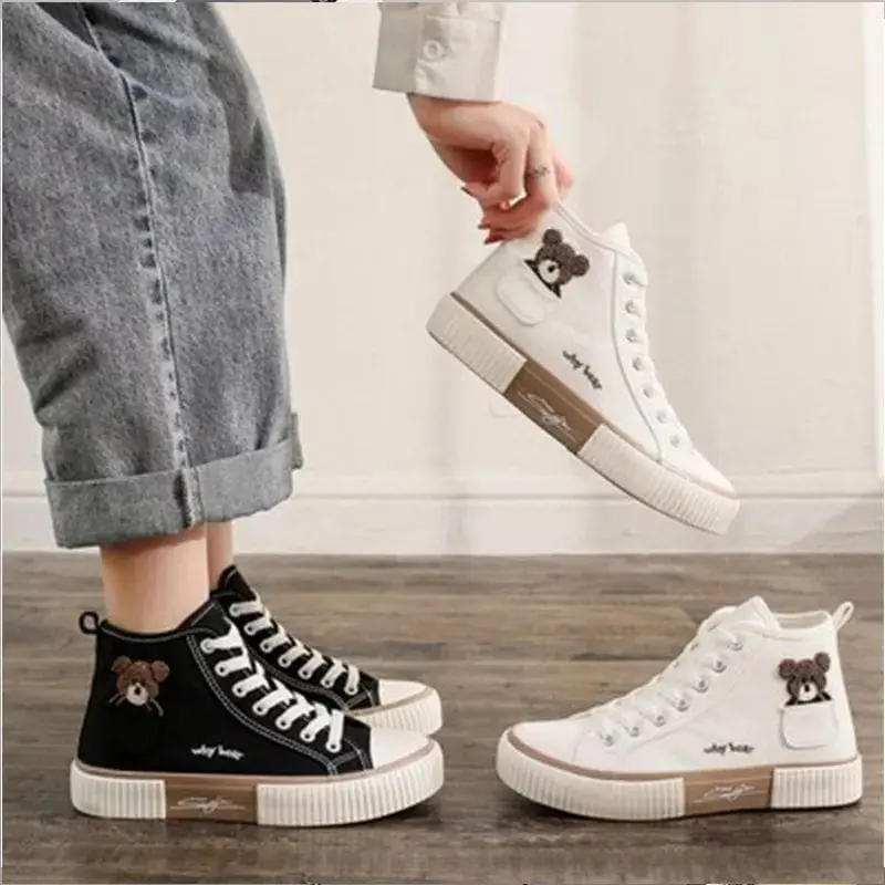 Sepatu Sneakers Kanvas Wanita ARAN COLLECTION BR 02 Casual Shoes Sport - Warna Tersedia