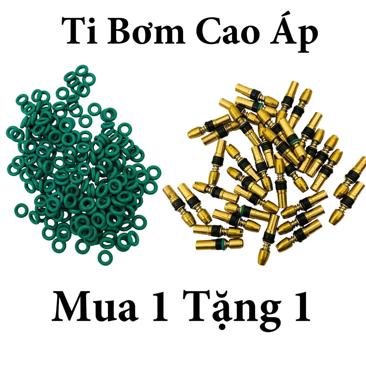 Ti Bơm Cao Áp với Ron Sim XANH Tạo Áp Lực Khí Nén Kín - Ti Đồng, ty bơm khí nén, ty bơm tay cao áp.