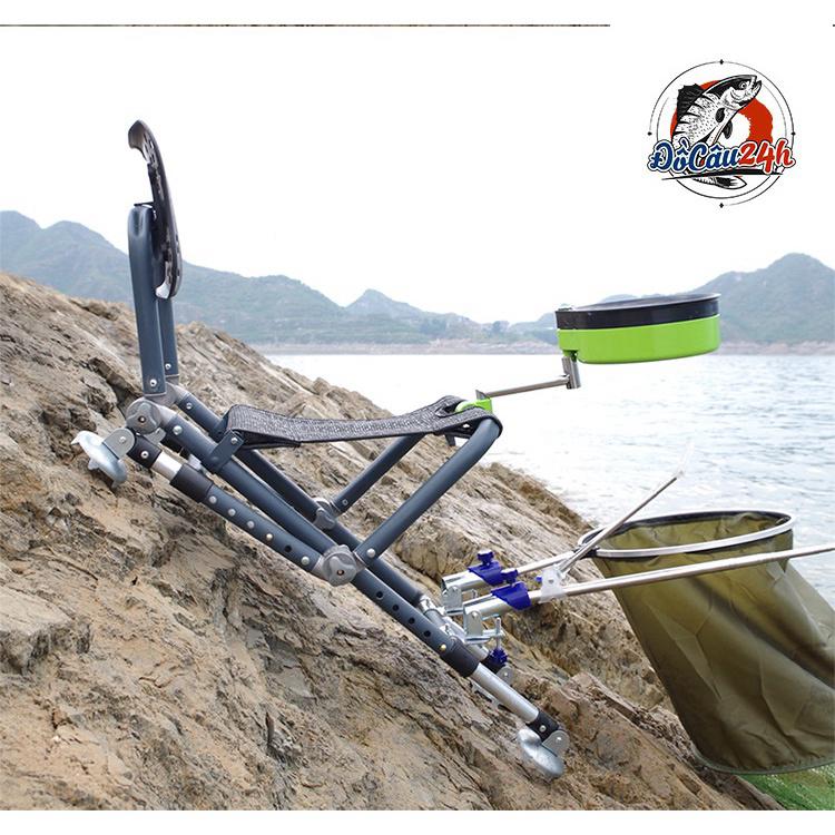 Ghế Câu Đài Địa Hình Đa Chức Năng Có Thể Điều Chỉnh 4 Chân