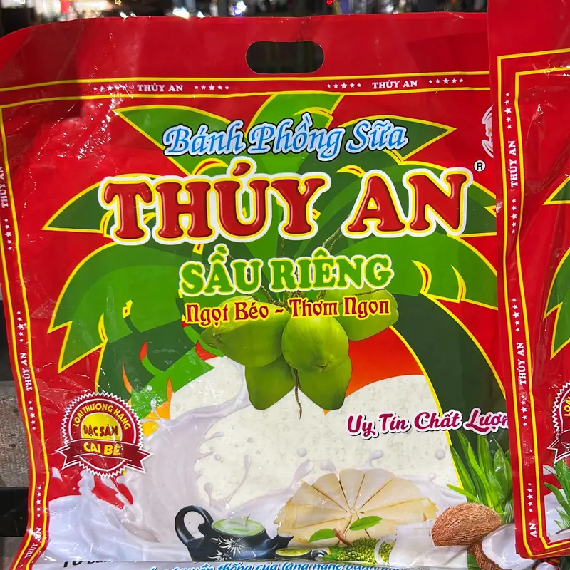 Bánh tráng sữa Thuý an +combo 3 bịch bánh tráng sữa Thuý an 400g 0