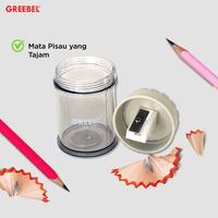 Gambar GREEBEL Rautan Pensil Serutan Sharpener 123 (PCS) / Rautan Pensil dari GREEBEL_NEW Kota Administrasi Jakarta Barat 5 Tokopedia