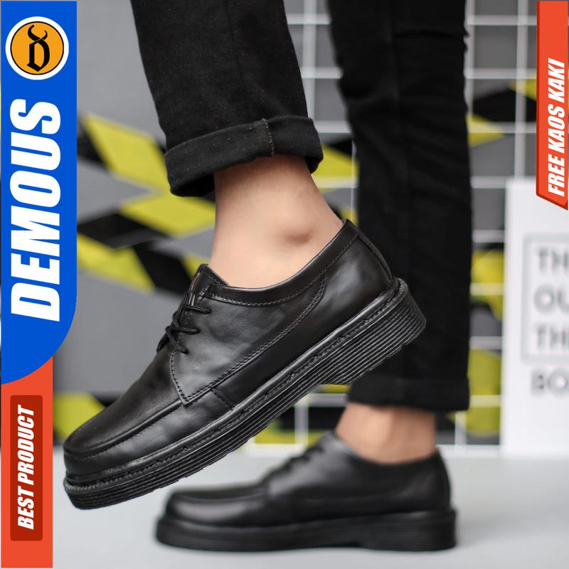 DEMOUS Shadowmoon - Sepatu Formal Pantofel Docmart Low Boots - Shop ...
