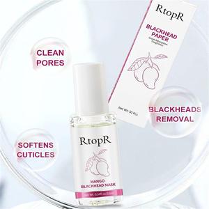 RtopR Mango Blackhead Remover MaskMembersihkan Pori-pori / Penjagaan / Kulit Masker / Hidung Mengelupas / Mengecilkan Pori / 10ml+50pcs / semua jenis kulit / hidung Skincare