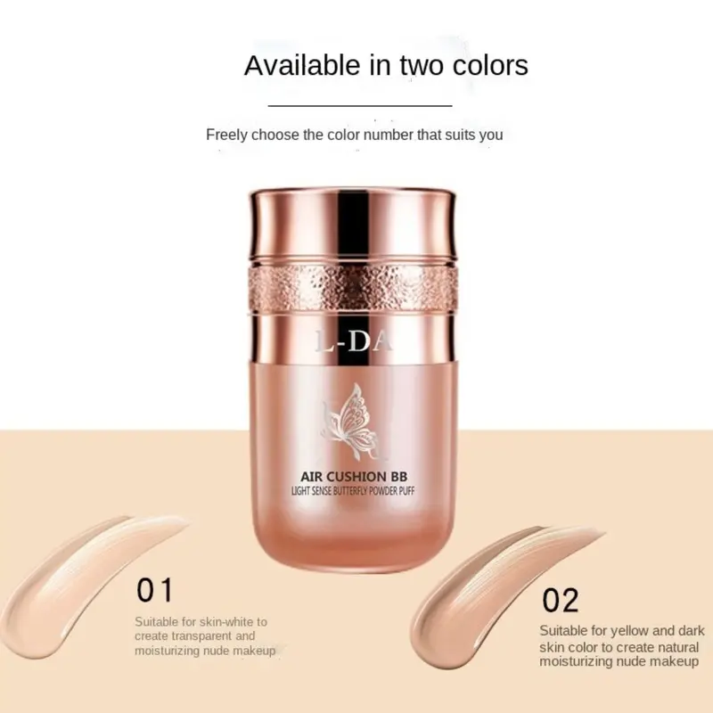 Phấn Nước Kiềm Dầu Air Cushion BB L-DA Dưỡng Ẩm Tạo Lớp Trang Điểm Mịn Màng - KIWI WIN Cosmetic Mỹ Phẩm Nữ 4