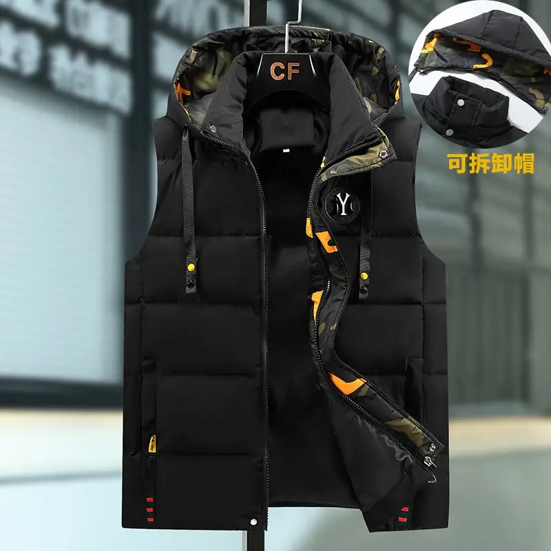 Áo Vest Nam, Hầu Hết Mới, Dày Và Ấm Áp, Thích Hợp Cho Mùa Thu Và Mùa Đông, Áo Ghi Lê Học Sinh, Áo Mặc Bên Ngoài Hợp Xu hướng Áo Vest Nam, Áo