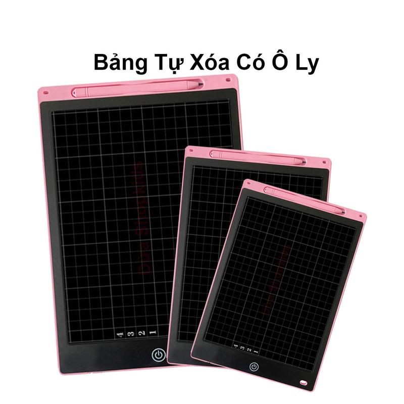 Kẻ Ô Ly Bảng Tự Xoá Có Ô Ly Cho Bé Bảng Vẽ Tự Xóa Có Ô Ly 12 Inch Đa Sắc Bảng Viết Điện Tử Ô Ly Bảng Vẽ Tự Xóa Thông Minh Màn Hinh LCD