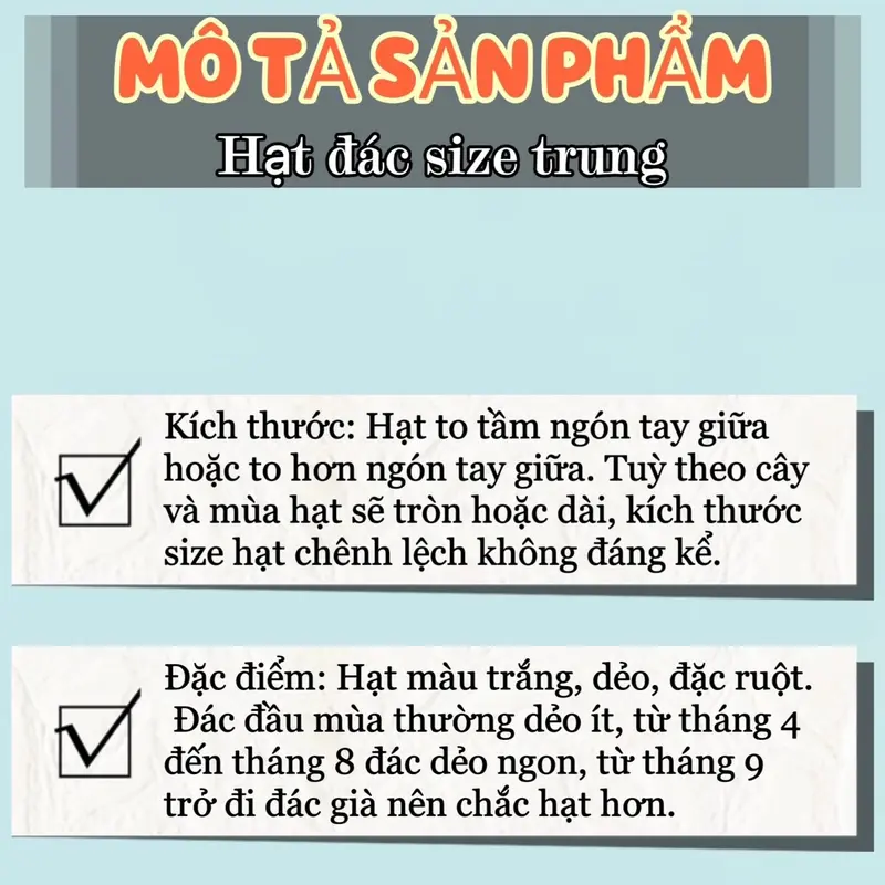1Kg hạt đác DẺO ngon size TRUNG làm topping đồ uống rim me 1