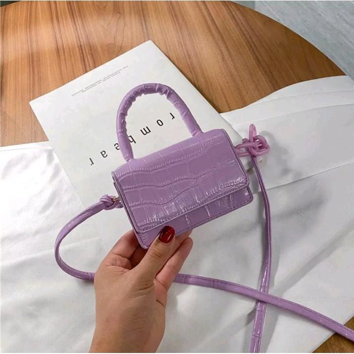 Slingbag Mini Terbaru / Tas Selempang CROCO RANTAI 1