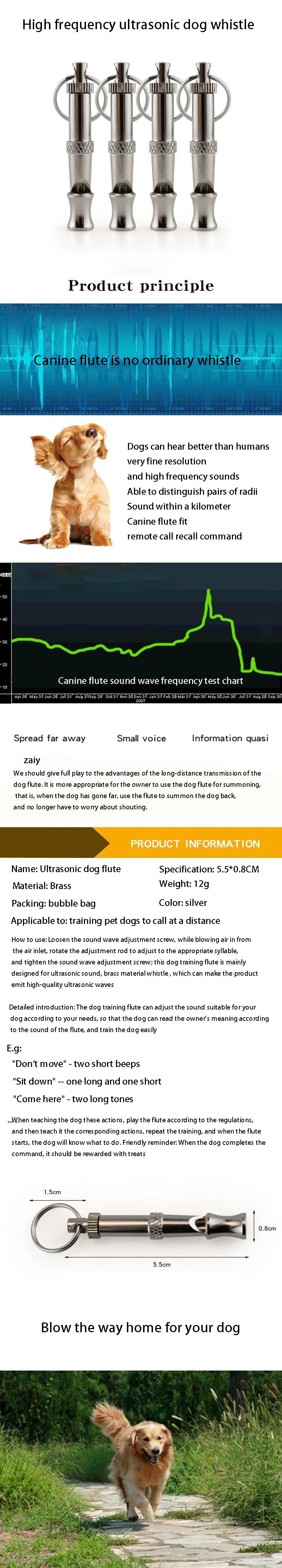 Product Introduction of Dog Whistle To Stop Barking Bark Control For Dogs Training Deterrent Whistle Puppy Adjustable Training 16