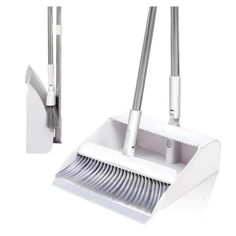 ⚡️KM Foldable Broom Dustpan Set Cleaning Material