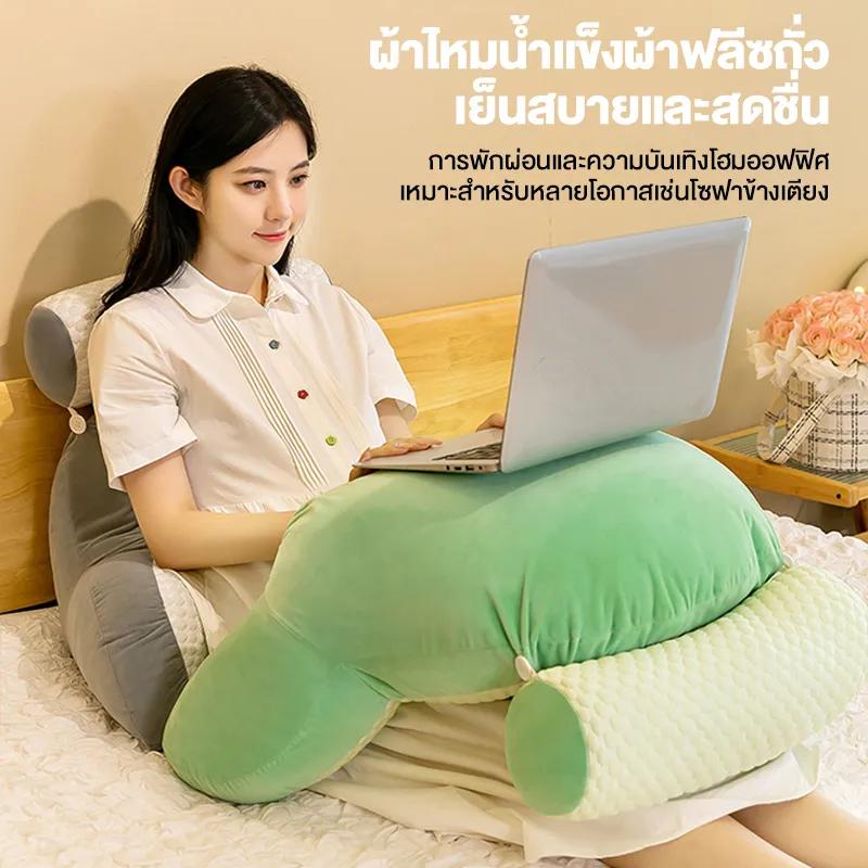 หมอนอิงข้างเตียง,เบาะพิงเอวถุงนุ่ม,พนักพิงขนาดใหญ่,หมอนอิงโซฟา,เบาะรองเตียง,หมอนหนุน 6