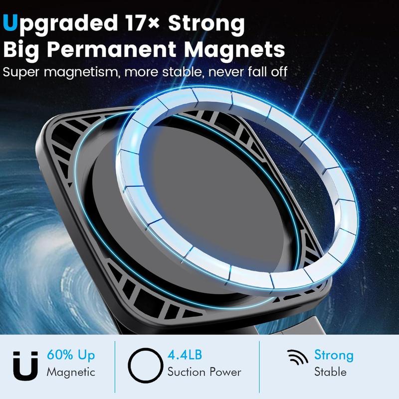Product Introduction of Portable Travel Phone Holder, Magnetic Desktop Stand, Flexible Rotation Cellphone Mount, Train Seat Clamp Folding Rack 7