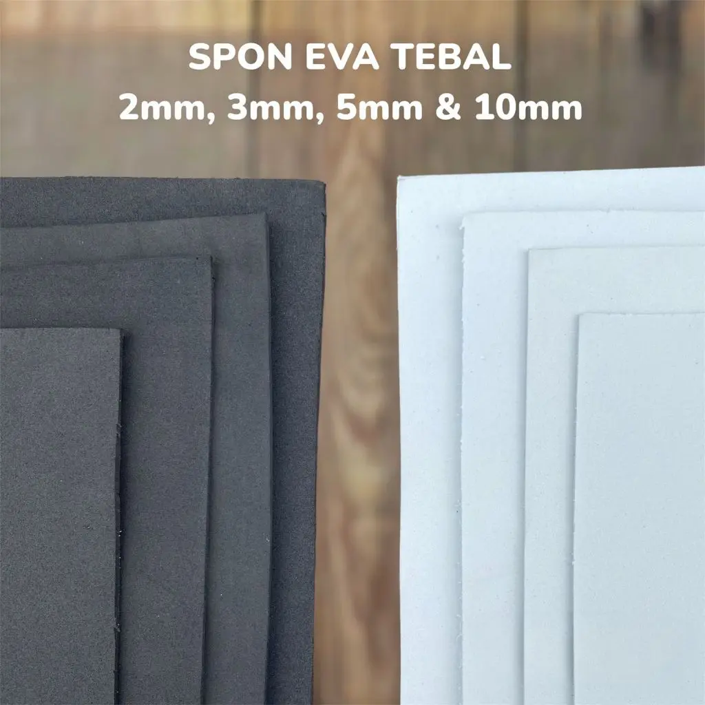 BUSA SPONS SPON EVA 20x 40 /  40x40 TEBAL 2mm, 3mm, 5mm & 10mm BANTALAN AMPLAS MEDIA KERAJINAN