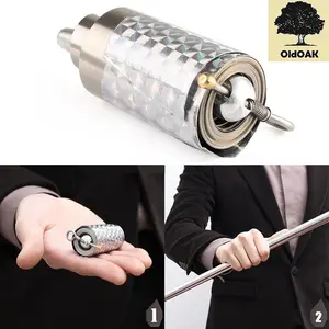 Tongkat Sulap Appearing Metal Cane Magic Trick 120cm