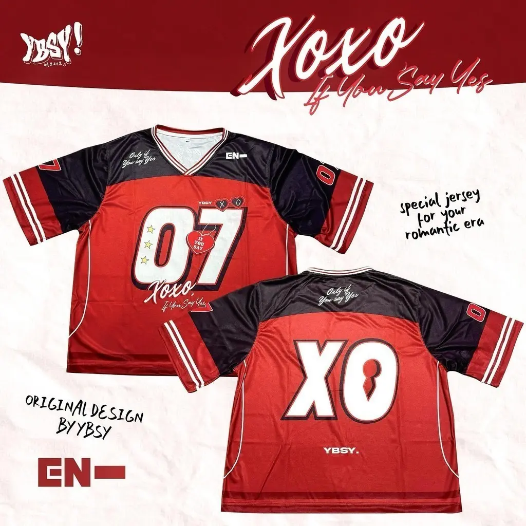 2024 NEW Enhypen Jersey - X.O EN- Special Jersey for Your Romantic