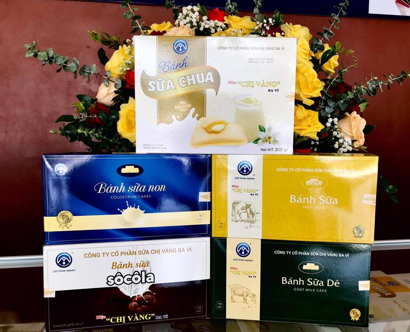 [Combo MIX 5 Vị] Bánh Sữa Ba Vì Food Cake Thức Ăn