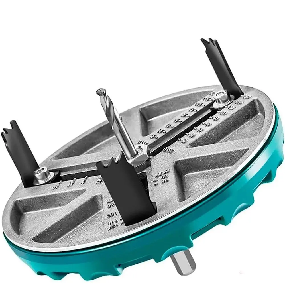 New Adjustable Round Hole Saw Tool High-carbon Steel Multifunctional Adjustable Hole Saw Diameter 45mm-130mm Wood Drilling Cutting Tools