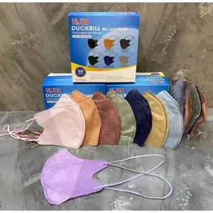 Duckbill HIjab Warna Warni isi 50 / Duckbill Headloop Warna isi 50 Molandi