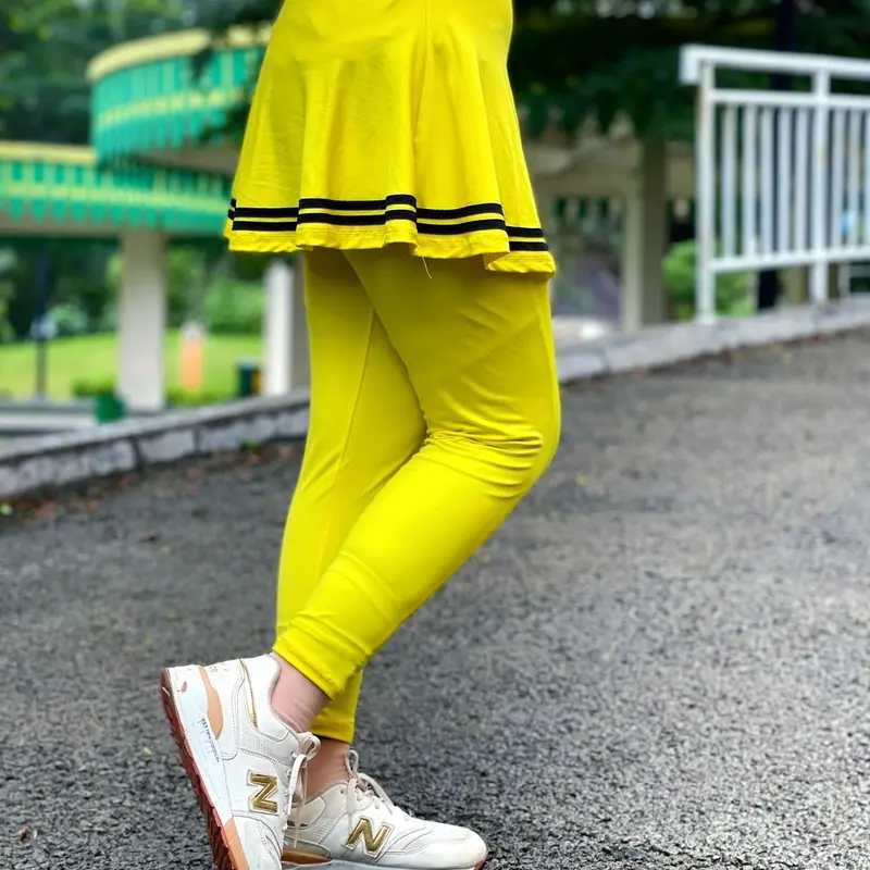Legging Rok Olahraga 9Warna Lengkap (Legging Roknya Saja) Bahan Polyster Spandek Untuk Wanita Sebagi Fashion Olahraga Zumba Aerobik Fitness Gym Running Poundfit Renang dan Aktifitas Olahraga Lainnya 8