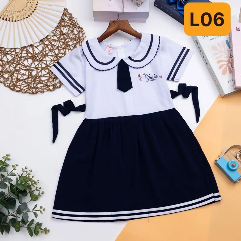LT01- Váy Liền Thân cho bé gái cấp 1-Đồng phục học sinh 7
