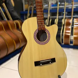 GITAR AKUSTIK PEMULA NATURAL MURAH