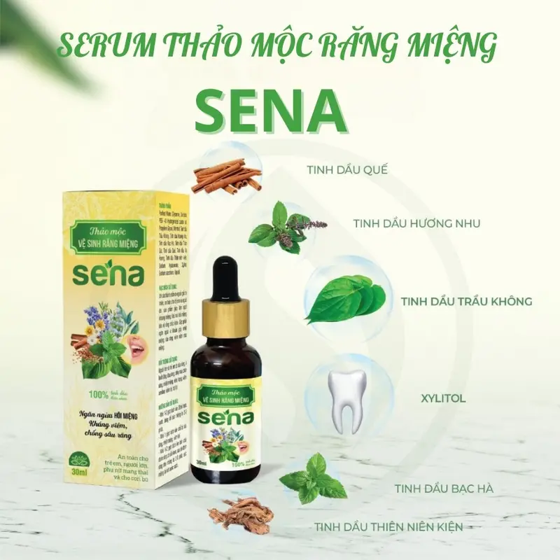 (MUA 2 chai  TẶNG 1 Nước Hoa vk dành cho cả nam và nữ )        ComBo 2 chai Thảo Mộc Vệ Sinh Răng Miệng SeNA TẶNG  1 CHAI  NỨOC HOA VK Xịt Thơm Miệng 4