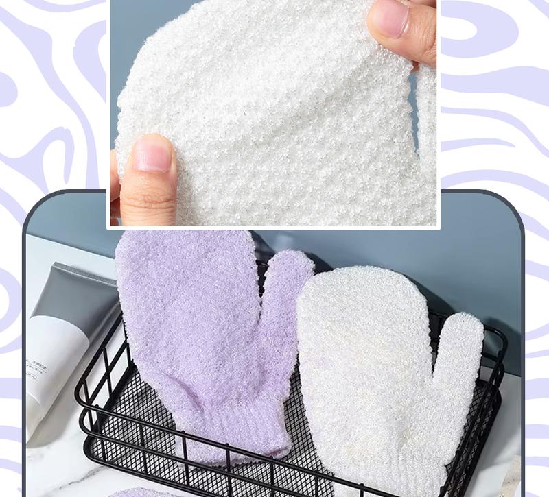 Product Introduction of Goto [COD] Truvic Bath Glove Sarung Tangan Mandi Penggosok Badan Penghilang Daki 18