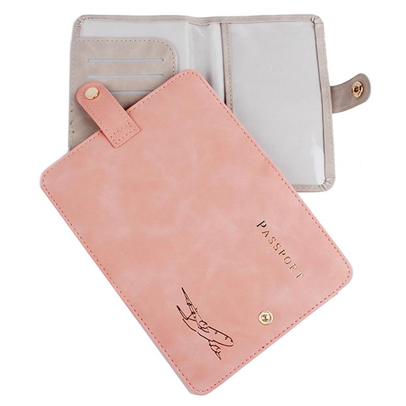 Waterproof Passport Holder Covers Case Travel PU Leather Credit Card Wallet Cute Passport Book For Women/Men Passport Cover 7