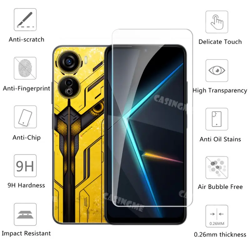 Bảo Vệ Màn Hình 2 Trong 1, Phim Nubia Neo 5G, Kính Cường Lực Che Phủ Toàn Bộ Cho Nubia Neo Nubia Aneo 5G Nubia Eo 5G 2023, Phim Trước, Ống Kính Sau 2