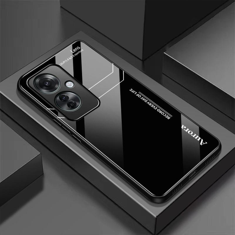 Ốp Lưng cho OPPO RENO11 F 5G Mặt kính gương sáng bóng cao cấp