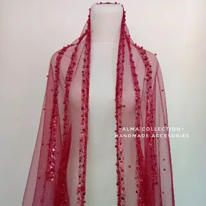 Veil 3L by Alma collection/Headpiece/Slayer pengantin/acc pengantin