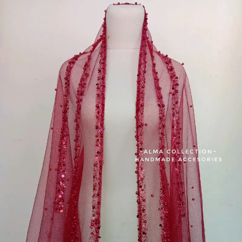 Veil 3L by Alma collection/Headpiece/Slayer pengantin/acc pengantin 0