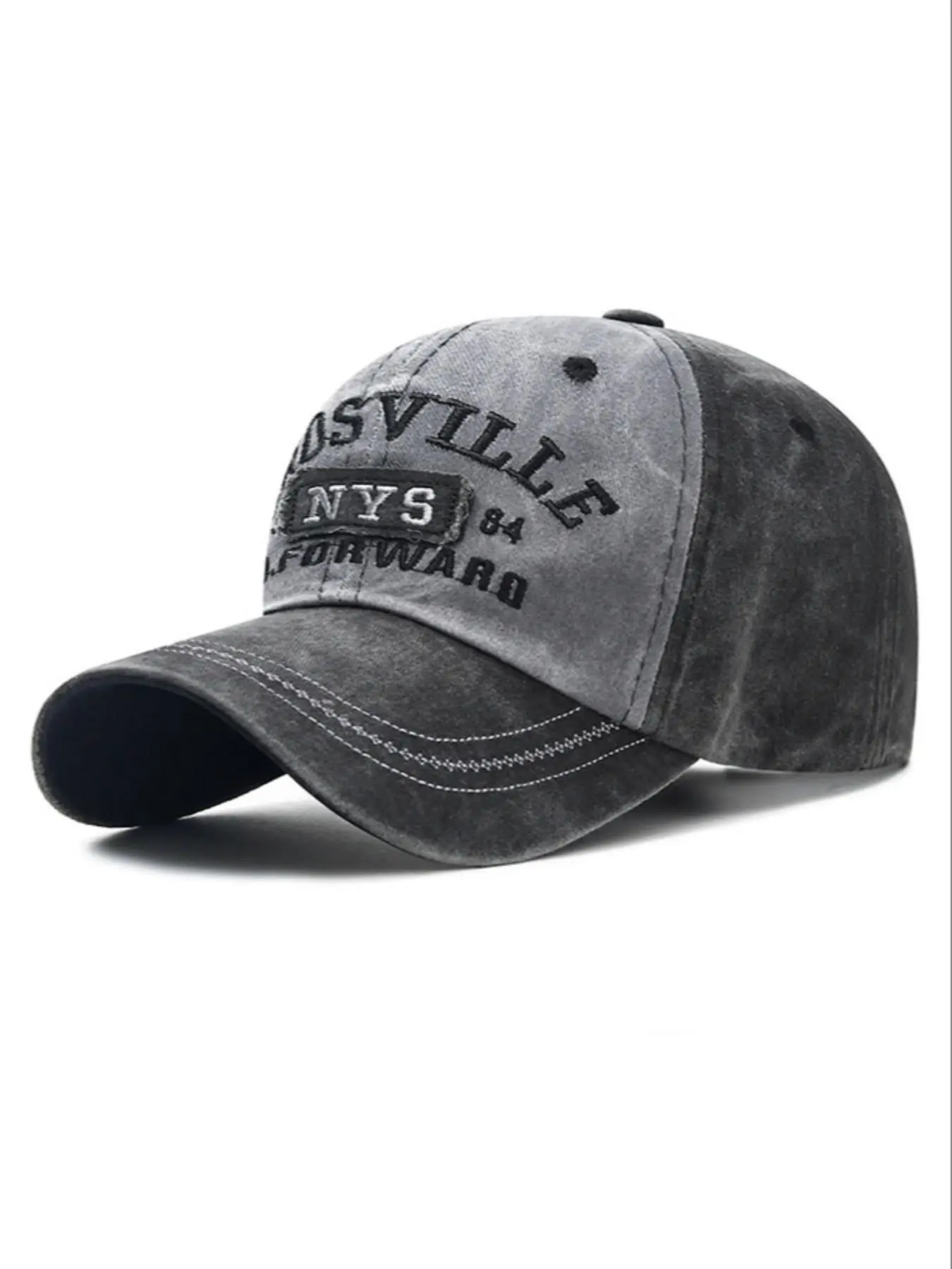 Vintage Baseball Cap with Letter Embroidery, Casual Outdoor Sports Cap for Boys and Teenagers for Party, Daily Clothing Decor, Trendy All-match & Exquisite Hat for Birthday Gift
