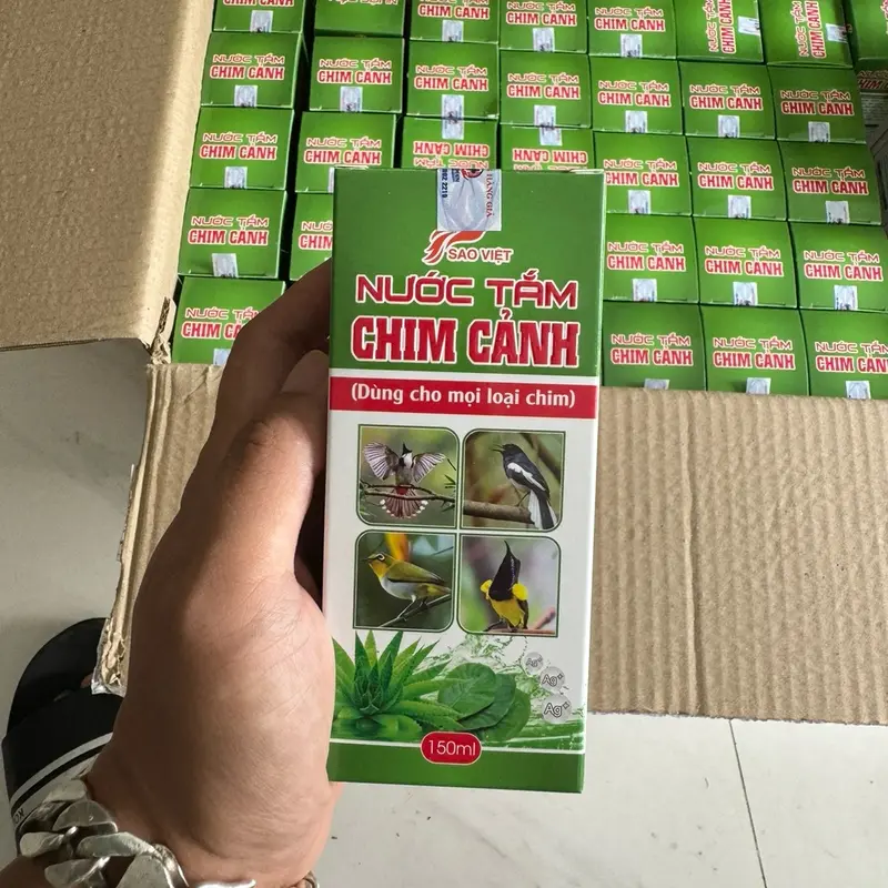Nước Tắm Thảo Mộc, Nano Bạc dùng cho chim cảnh thương hiệu Sao Việt 6