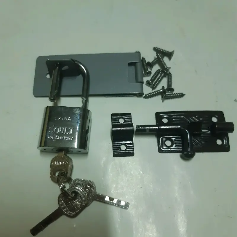 Gembok 30 pendek plus Grendel komplit 5