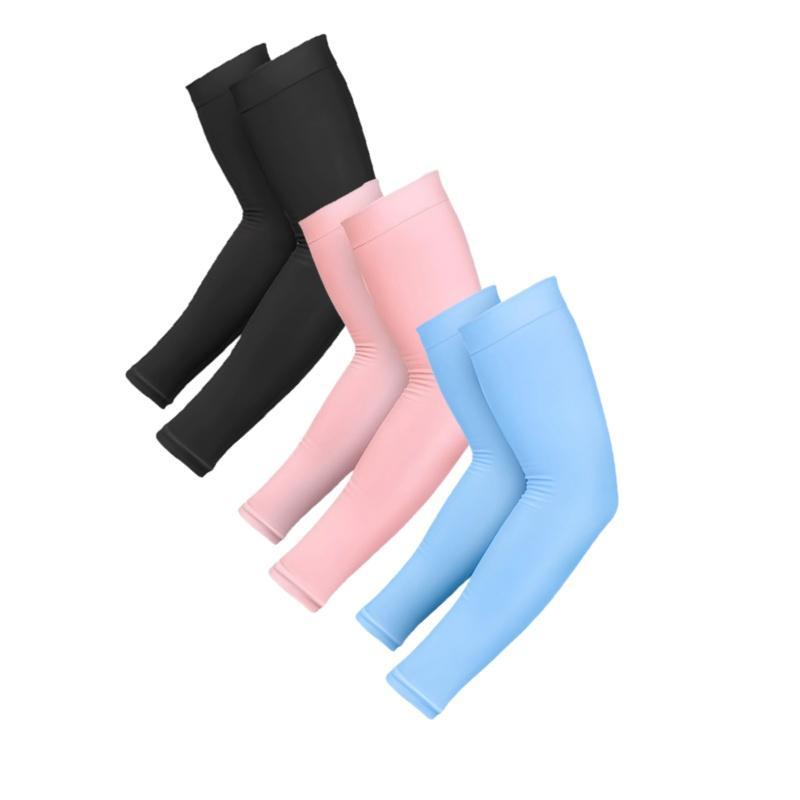 Cooling Arm Sleeves, 3 Pairs Sun Protection Cooling Arm Sleeves for Men & Women, Arm Sleeves for Outdoor Sports, Fishing, Golf 5