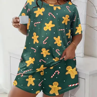 Selected Skull Pajamas Plus Size TikTok Shop