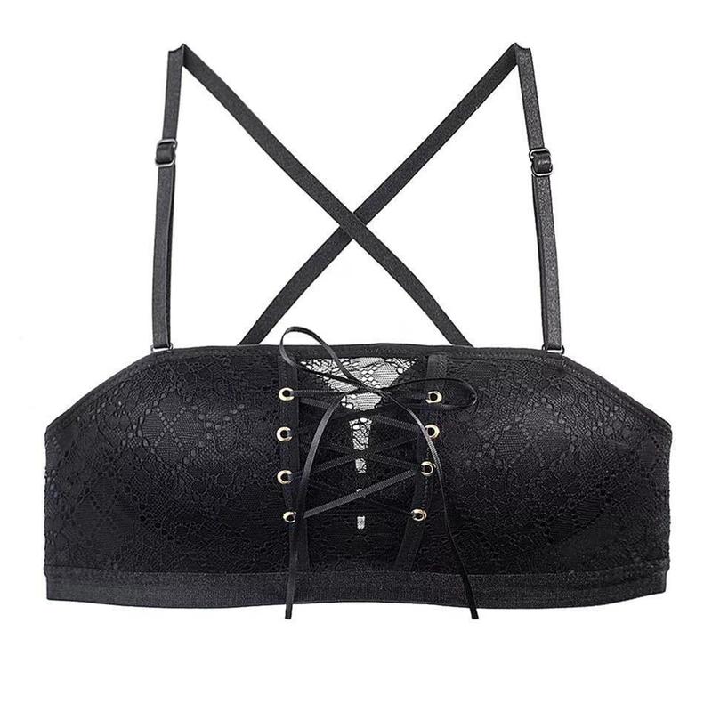 Product Introduction of Women Strapless Push Up Bra Lace Lingerie Wire Free Adjustable Girl Fashion Underwear Invisible Female Brassiere 7