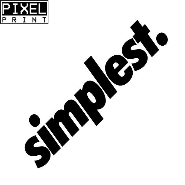 SIMPLEST Stickers Waterproof Vinyl Decals for Car, Motorcycle, - TikTok ...