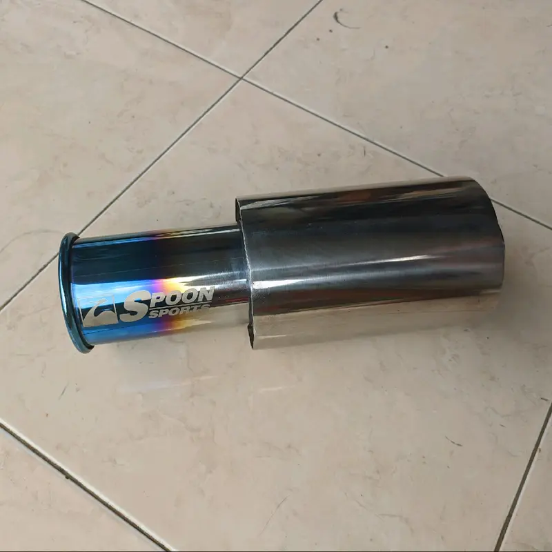 Knalpot Mobil spoon sport stainless karakter suara bas 3