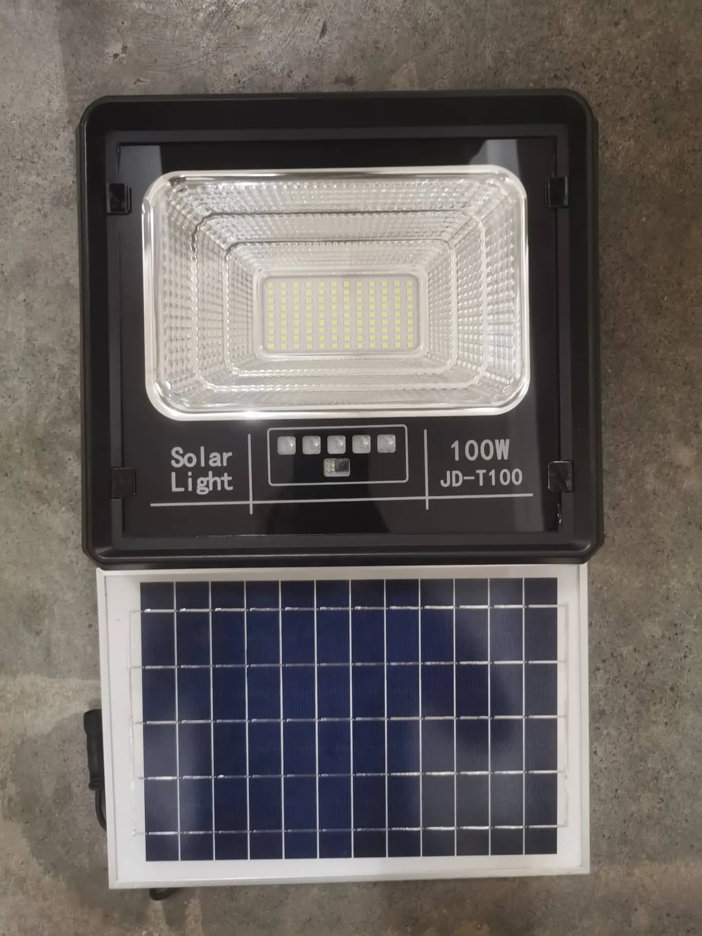 Product details of JD Solar Light JINDIAN Solar Floodlight Flood Light  100W