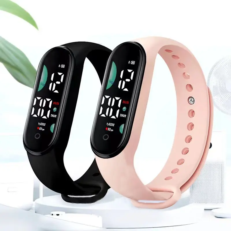 Light Luxury Student Watch, Korean Waterproof and Durable, Fashion Electronic Watch