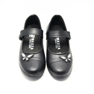 Sepatu anak - sepatu pantofel anak / sepatu sekolah anak TK SD full hitam Fashion