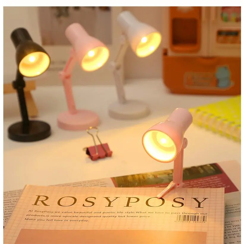 Đèn Ngủ Mini Để Bàn, Đèn Đầu Giường, Đèn Đọc Sách Retro, Dễ Thương, Trang Trí Bàn