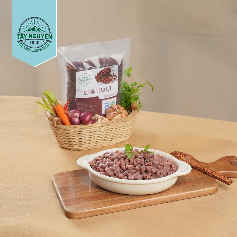 Nui ống gạo lứt eatclean Tây Nguyên Food - Việt Nam 500g 1kg